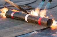 Withial flat roof sealing