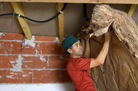 Withial tapered roof insulation